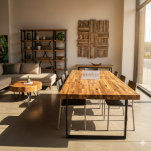 Mobiliario en madera industrial recuperada Bogotá y Boyacá